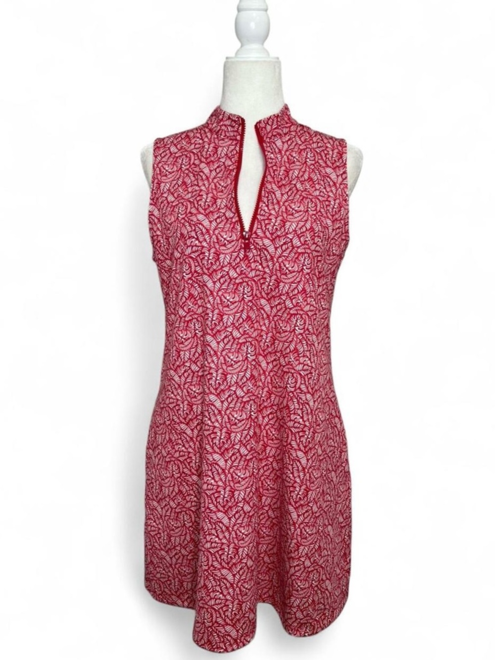 Tommy Bahama Women's Racquet and Paddle red active dress